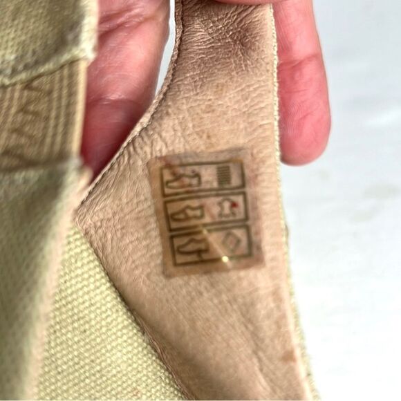 NWOB VISCATA  Barcelona Canvas Sandal Wedged Canvas Espadrilles sz 38 US 6,5 - 7 - Picture 14 of 16